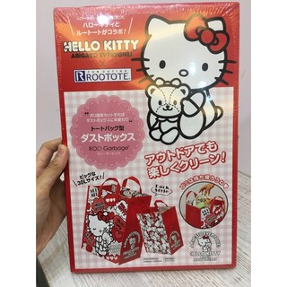 日貨［現貨］40週年 Hello Kitty * Rootote 聯名30L購物袋
