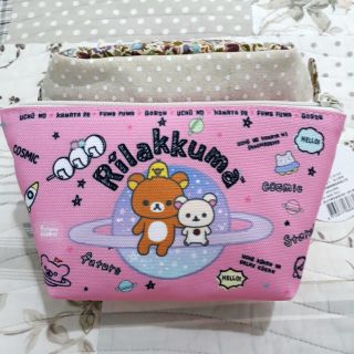 Rilakkuma 拉拉熊船型化妝包 (全新)