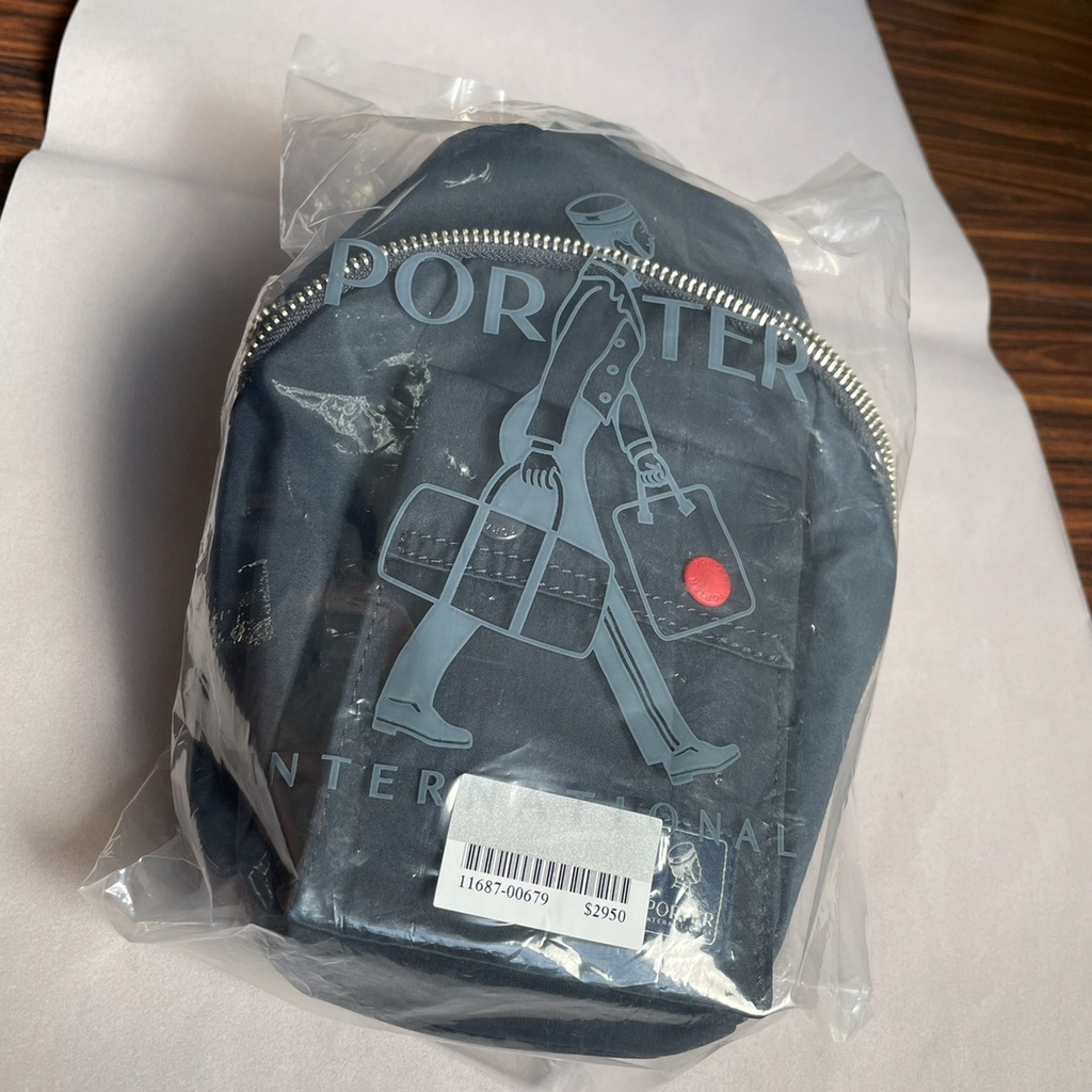 ✨全新現貨✨PORTER INTERNATIONAL LINDY系列 胸包 斜背包 側背包 PORTER 深藍 福袋