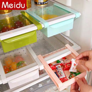 廚房用品用具冰箱收納架抽屜隔板層架抽屜式塑膠架子多功能置物架