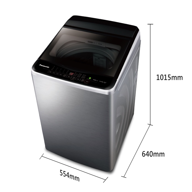 Panasonic 國際牌變頻直立式洗衣機 NA-V130LBS-S(不鏽鋼)