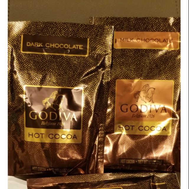 比利時 GODIVA 熱巧克力可可粉 小包裝