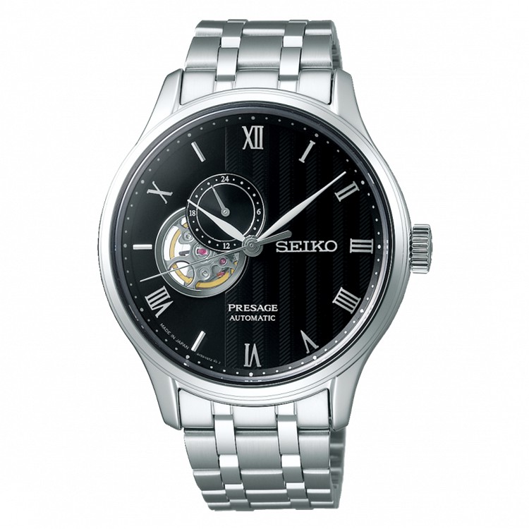 SEIKO 精工 PRESAGE 男 24小時顯示機械腕錶(SSA377J1) 41.8mm  SK008