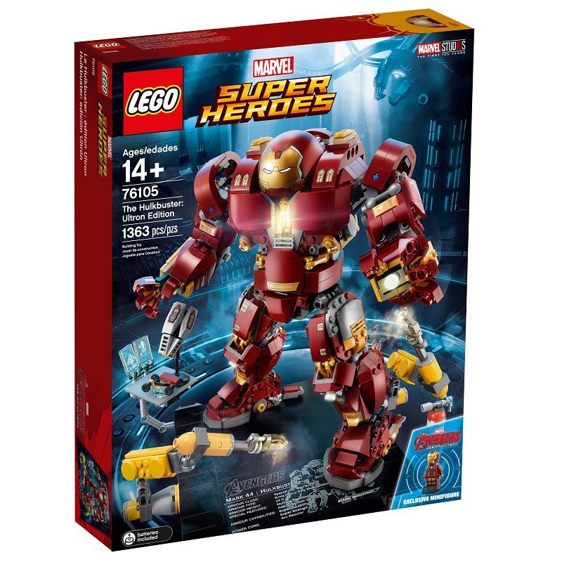 Lego 樂高 76105 Iron Man 鋼鐵人 MK43 人偶 單售