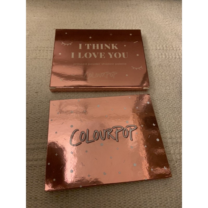 Colourpop眼影盤 I think I live you