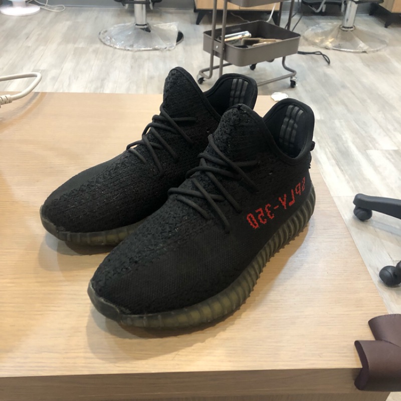 蝦皮買的）adidas鞋 Yeezy350 V2 運動鞋 愛迪達Boost 椰子 350v2 男鞋 斑馬 黑紅字 時尚潮