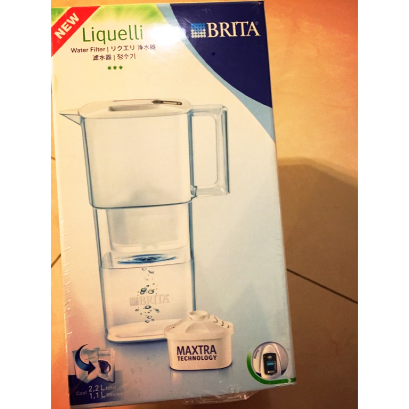 BRITA Liquelli Cool 力酷型濾水壺 2.2L+1入濾心