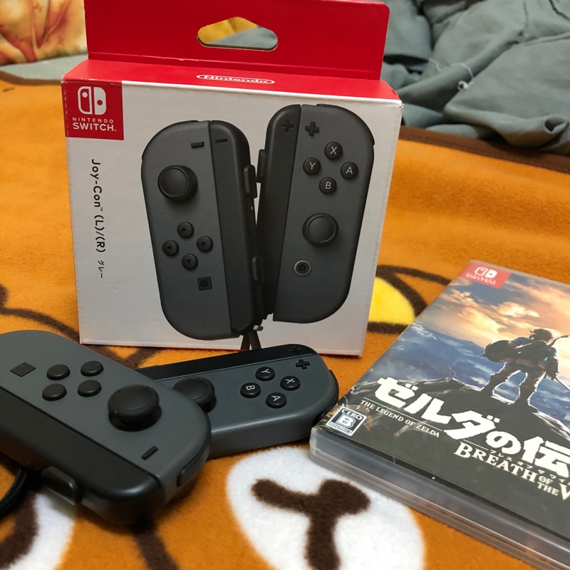 switch joy con (灰黑）