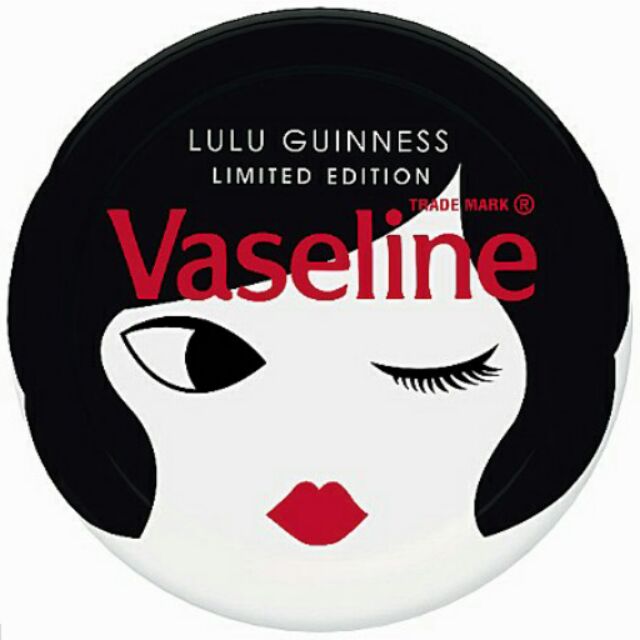 ＊英國代購＊限量版 Vaseline 護唇膏 Lulu Guinness 娃娃紅唇款-凡士林-（現貨）