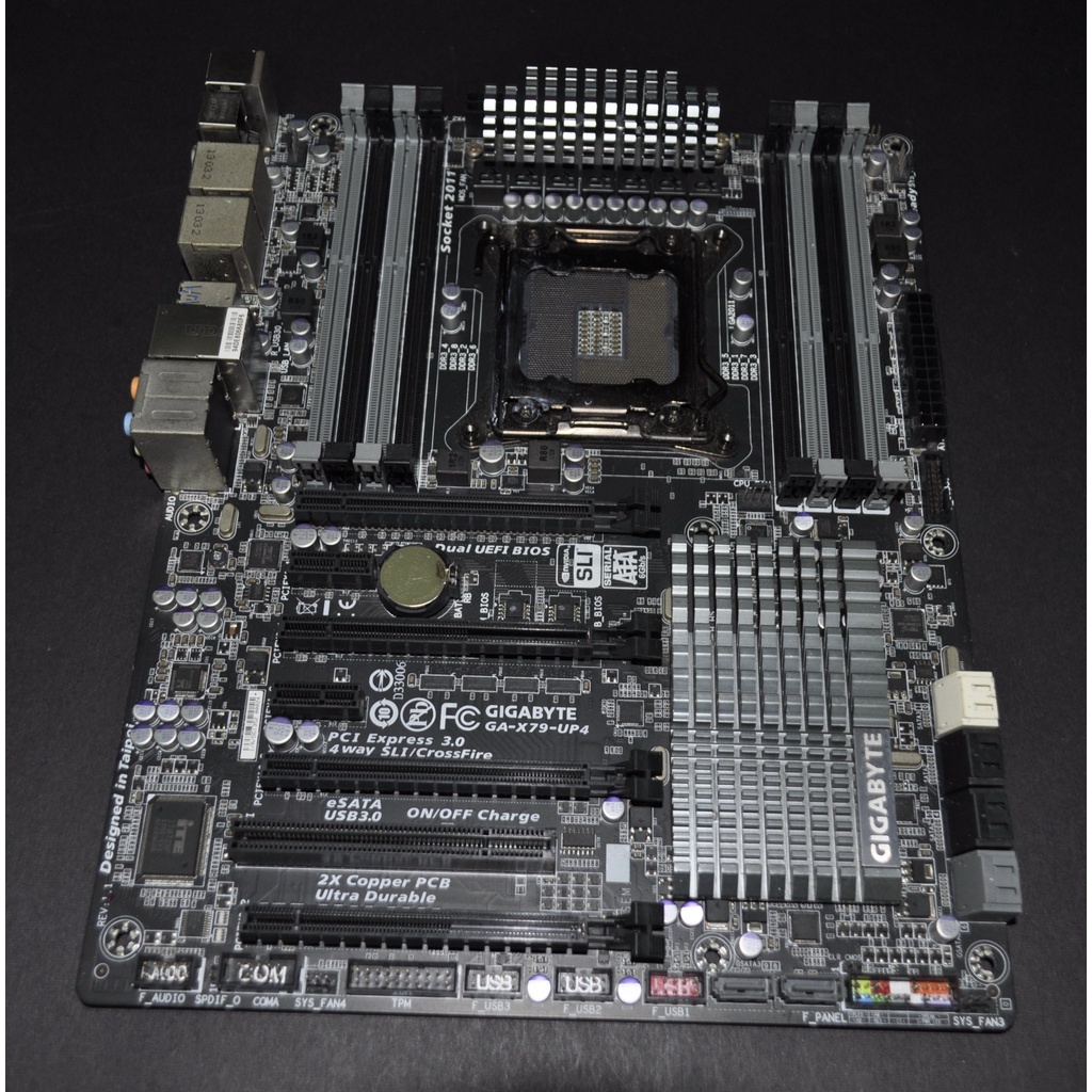 故障！可過電 不開機 技嘉 GA-X79-UP4 Rev.1.1(2011 X79 DDR3 SATA3 USB3.0)