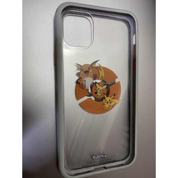iPhone11promax犀牛盾MOD NX寶可夢聯名款 邊框背蓋兩用手機殼