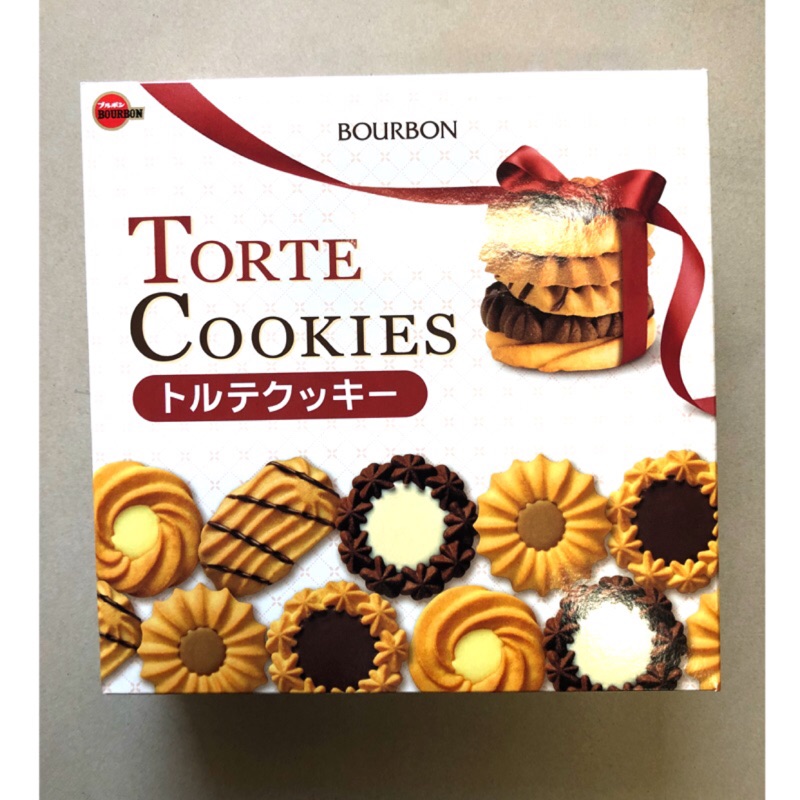 「現貨特價」日本 北日本 bourbon torte cookies 丹麥西點禮盒 330g 餅乾禮盒