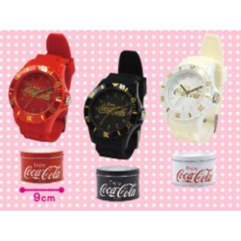 ［進擊的海賊］日本帶回 正品 可口可樂 COCA COLA 手錶 鐵盒裝 全新限量 現貨 麥當勞