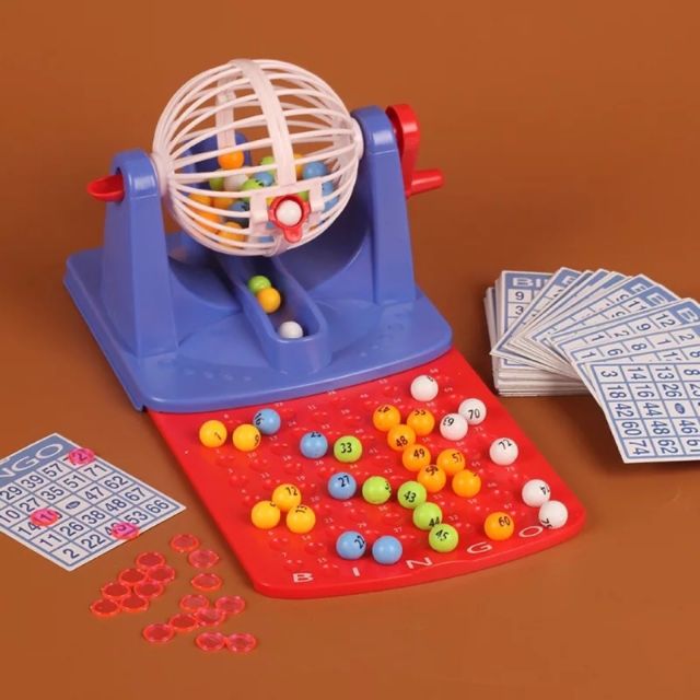 Bingo 兒童賓果機 賓果遊戲 抽獎機遊戲/桌遊 團康（ 泡泡機 海洋之星）【安娜貝爾】