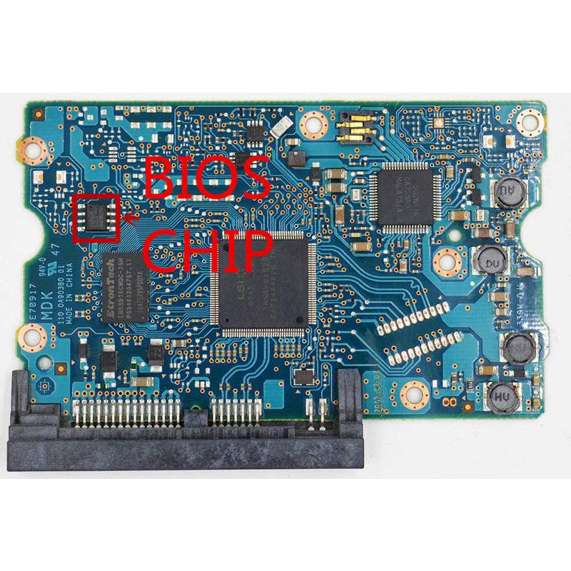 Toshiba/東芝 DT01ACA300硬碟電路板，板號220-0A90380-01