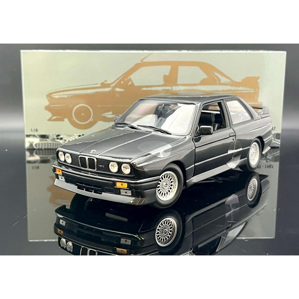 【MASH】現貨特價 Minichamps 1/18 BMW M3 E30 Street 1987 black