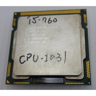 【冠丞3C】INTEL i5-760 1156腳位 CPU 處理器 CPU-I031