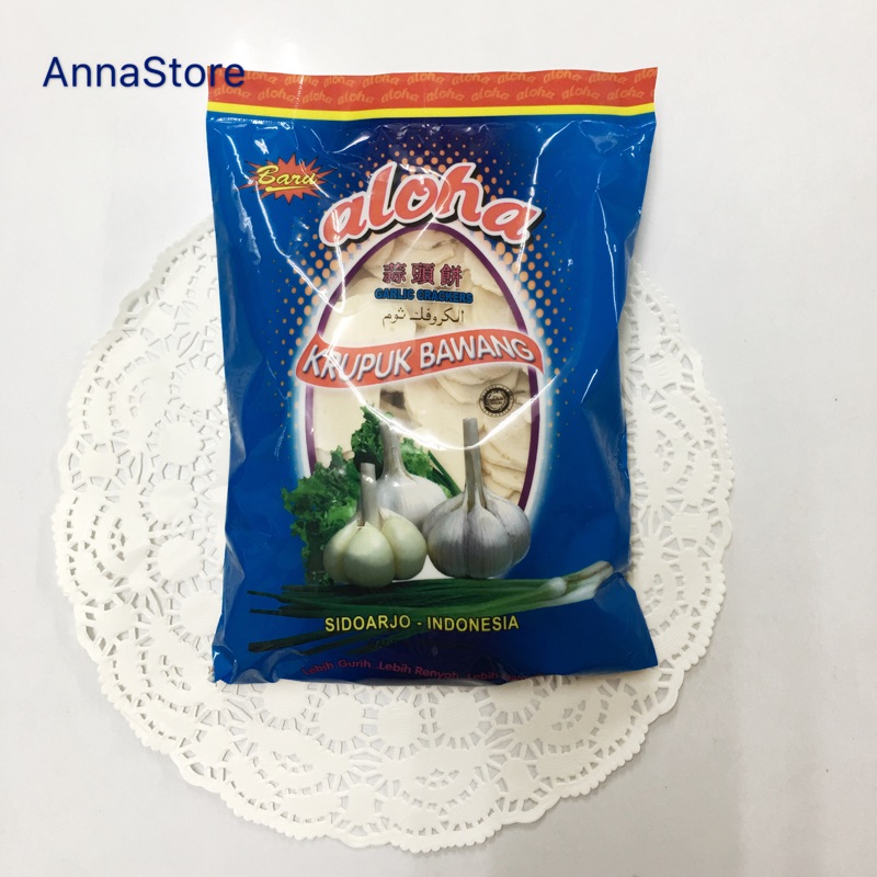 印尼🇮🇩進口ALOHA 生蒜頭餅KERUPUK bawang putih