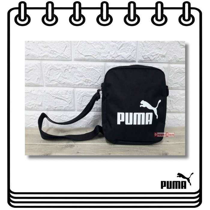 【Drawer】 Puma Pioneer Portable Organiser Bag 側背包 斜背包 腰包 黑色