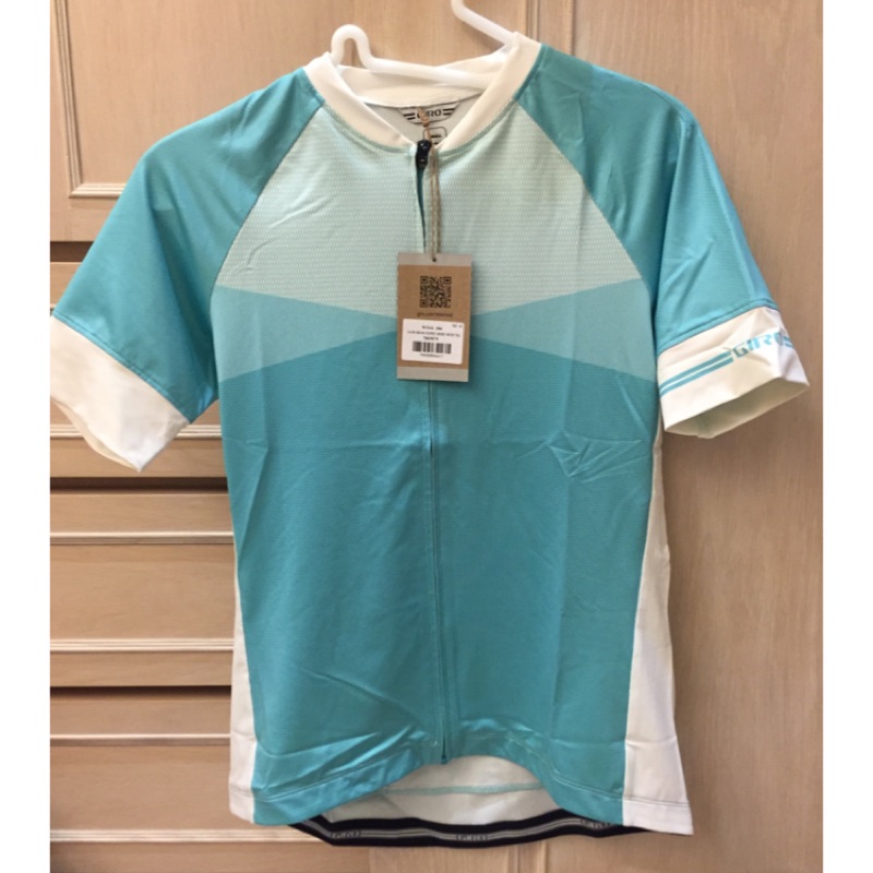 Giro 自行車 車衣 女 湖水綠 拉鍊 Expert Jersey Bianchi色 公路車