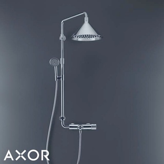 ⭐ 德國原裝 Hansgrohe Axor 雅生 Front 工業風 浴室恆溫花灑組 蓮蓬頭 頂花灑 26020