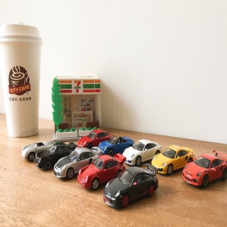 7-11 保時捷 PORSCHE 模型車 全套10款( 保時捷經典911系列 生日禮物
