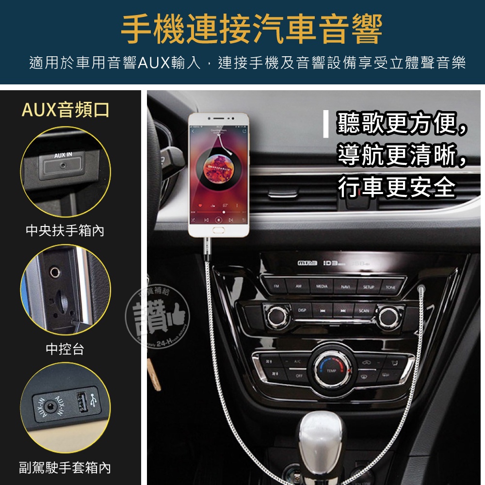 Ce Link 3 5mm 彎頭音源線aux 車用24k鍍金頭汽車音響線材音頻線喇叭線 蝦皮購物