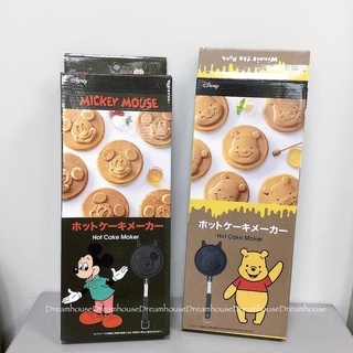 日本帶回 迪士尼 小熊維尼 維尼 米奇 mickey 鬆餅機 直火鬆餅機 爐火烤盤 烤盤 鬆餅 鬆餅夾 煎鍋 可拆式