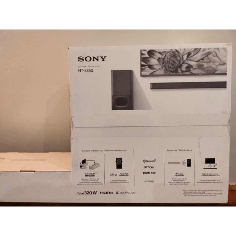 SONY索尼 2.1 聲道 單件式喇叭家庭劇院 HT-S350

