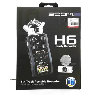 【立昇樂器】ZOOM H6 手持專業錄音【公司貨】