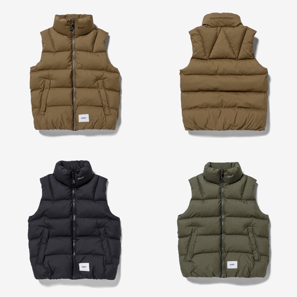 ブラックL】WTAPS 22aw BIVOUAC VEST ダウンベスト