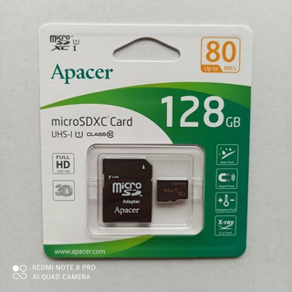 Apacer 宇瞻 128G MicroSD UHS-1 U1 C10 Class10 臺灣製記憶卡 適MIO行車紀錄器