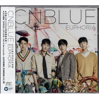 【限時特價-3套合售】CNBLUE // EUPHORIA+日文正規4輯 colors+Re:BLUE