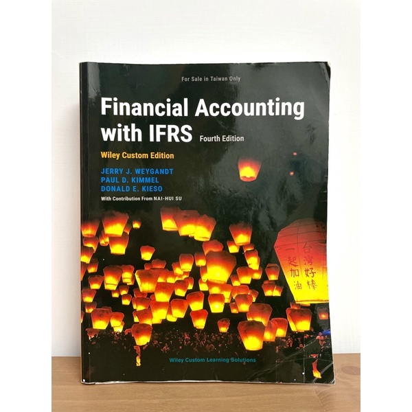 二手書 /財務會計Financial Accounting with IFRS Wiley Custom Edition