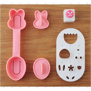 日本 Arnest 兔子-小雞 mini×2 造型飯糰壓模器 飯糰 壓模 打洞器 模具 野餐 飯模 便當