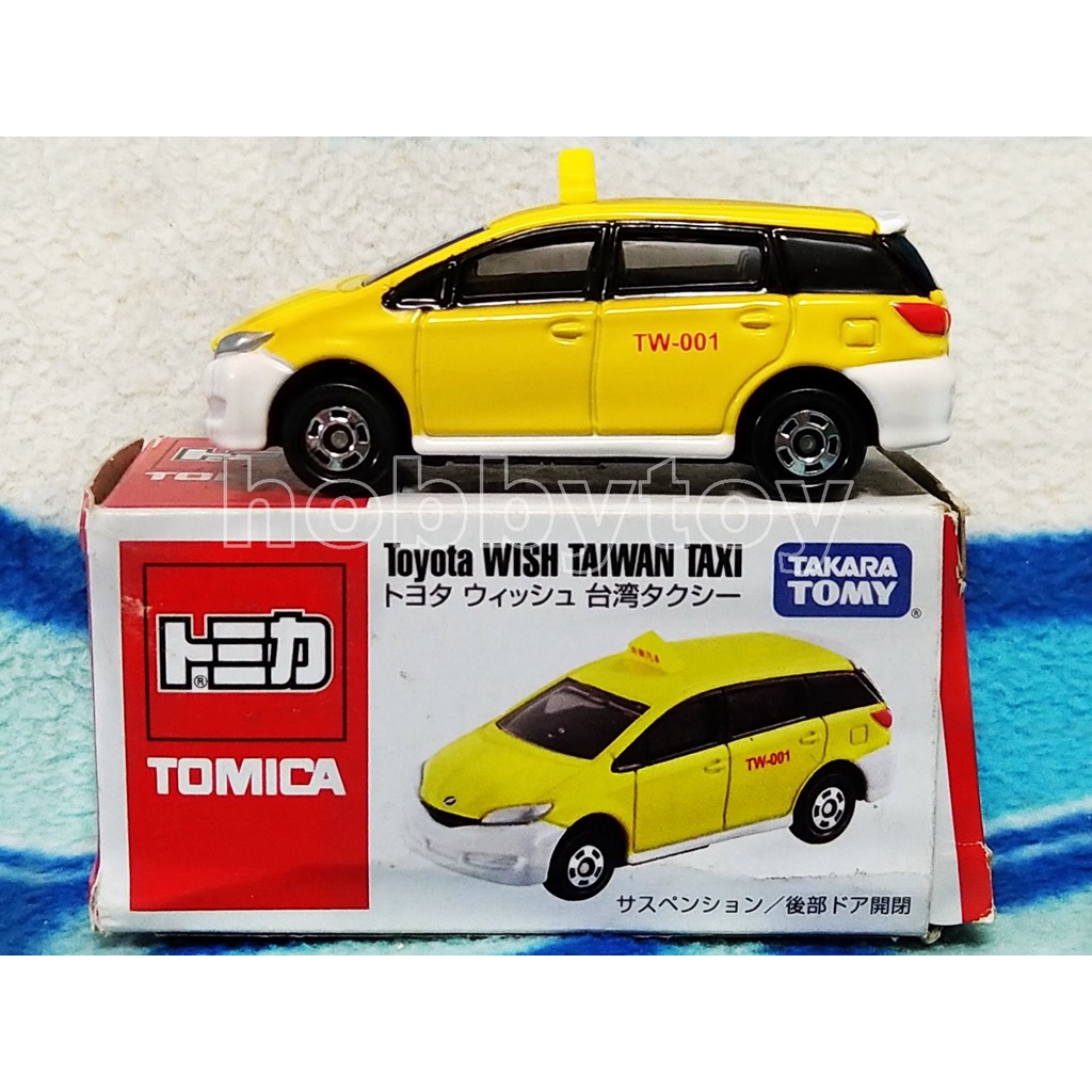 TOMY 多美合金小汽車 限定 台灣計程車 TOMICA TOYOTA WISH TAIWAN TAXI 台灣 計程車