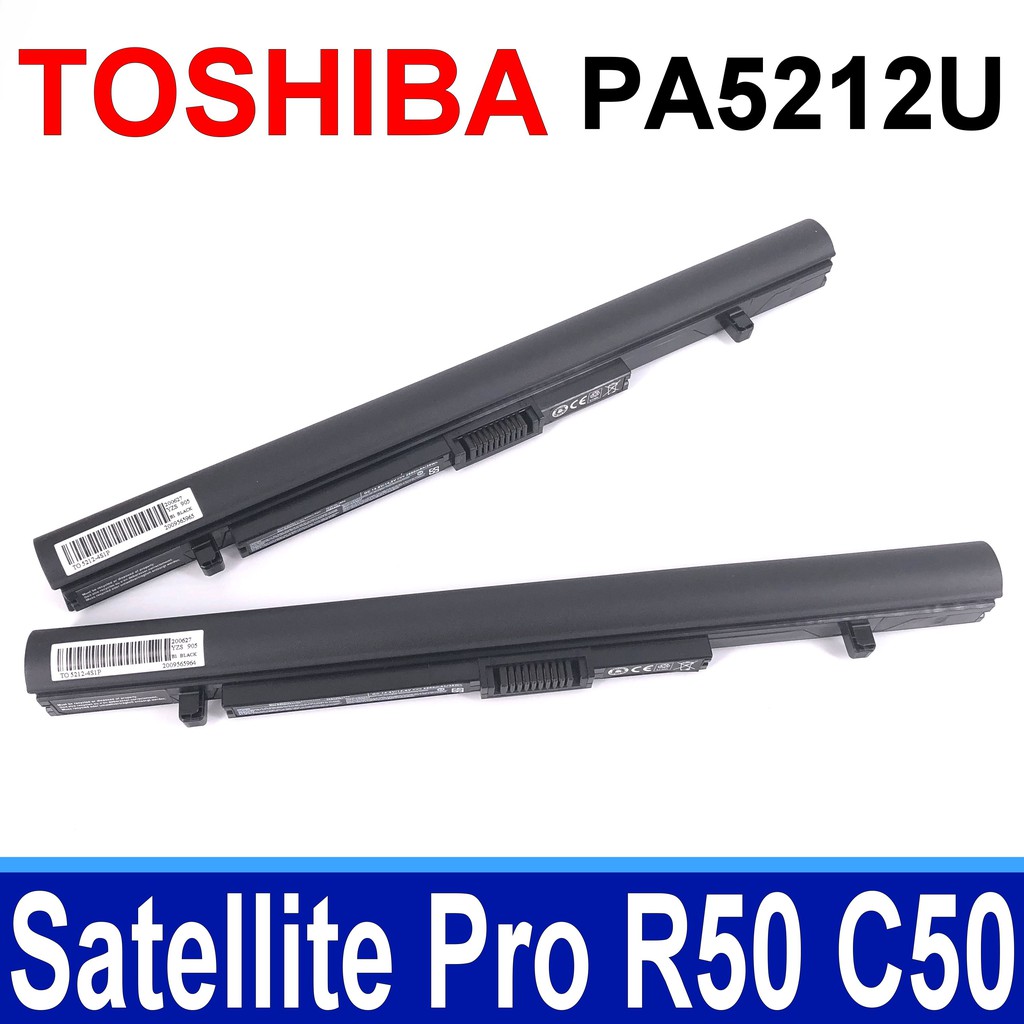 TOSHIBA 4芯 PA5212U . 規格 電池 Satellite Pro R50，R50-B R50-C C50