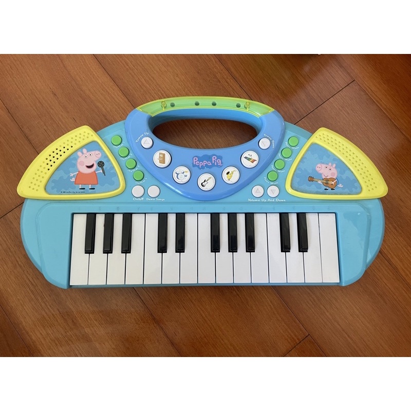 佩佩豬 粉紅豬小妹 鋼琴 玩具