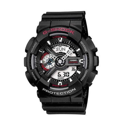 【CASIO】G-SHOCK 收藏未來潮流數位錶(GA-110-1A)正版宏崑公司貨