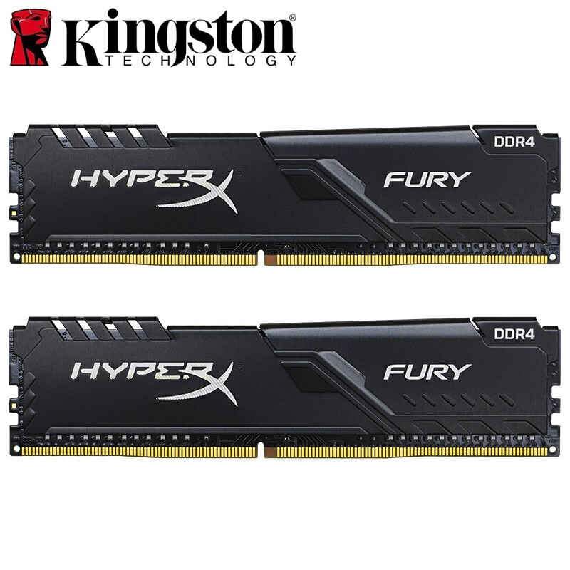 金士頓HyperX FURY 4GB 8GB 16GB DDR4 2400 / 2666MHz台式機內存台式機內存