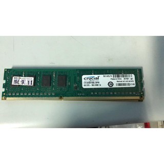[ONE]桌機記憶體 MICRON美光 DDR3 1600 4G單面