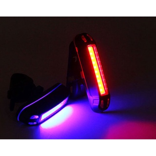 自行車尾燈 USB充電式 LED燈警示燈