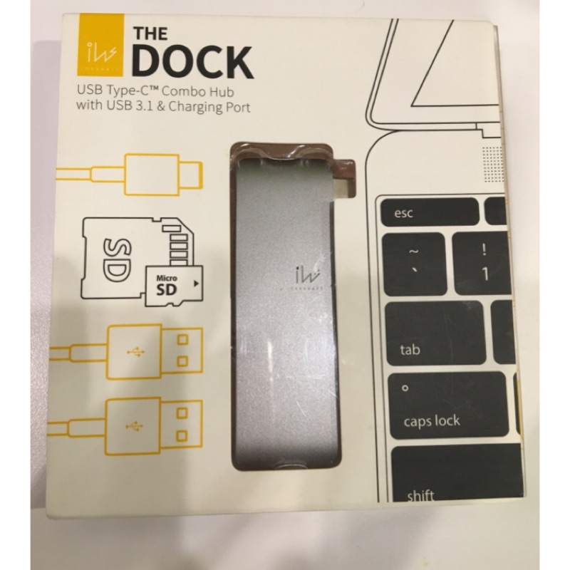DOCK - USB 3.1 Type C Hub 多功能充電傳輸集線器