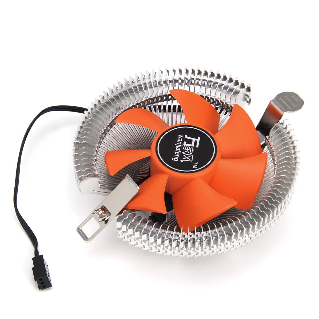 英特爾 S 2200rpm CPU 靜音風扇冷卻器冷卻散熱器適用於 Intel LGA775/1155 A
