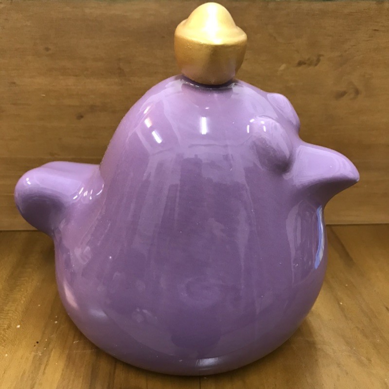 新光三越限定紫色咕咕雞撲滿 蝦皮購物
