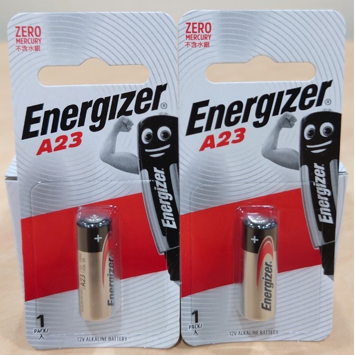 Energizer 勁量汽車遙控器電池 卡片包裝 / A23 /12V