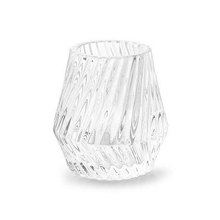 Jodeco Glass玻璃花器/ 旋轉壓紋玻璃花瓶 eslite誠品