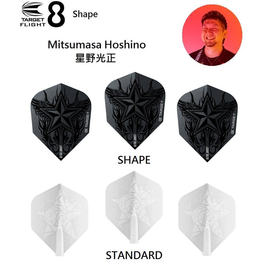 Target 8flight 鏢翼星野光正飛鏢專賣shape Standard 蝦皮購物
