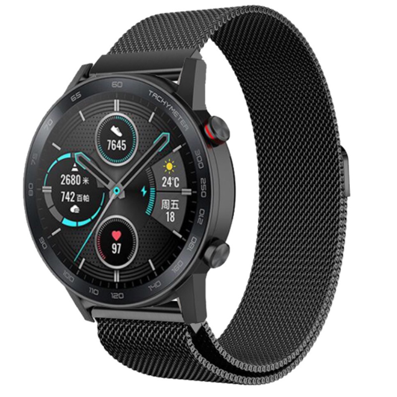 小米華米Amazfit GTR2米蘭尼斯快拆錶帶 小米Haylou RS3 RT米蘭不鏽鋼錶帶 三星S3錶帶 22MM