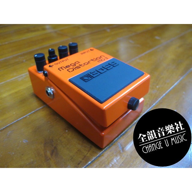 全韻音樂社- BOSS MD-2 Mega Distortion 電吉他 單顆效果器